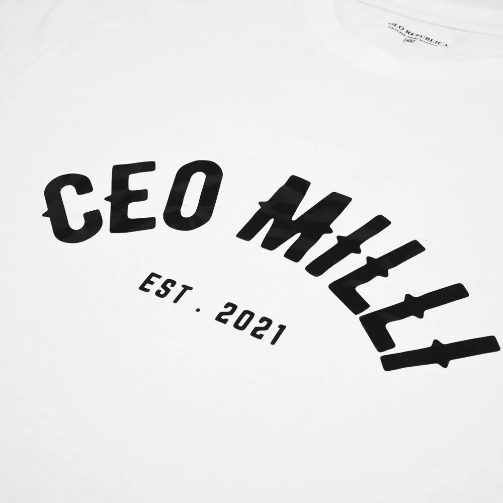 Polo Republica Men's CEO Milli Printed Short Sleeve Tee Shirt