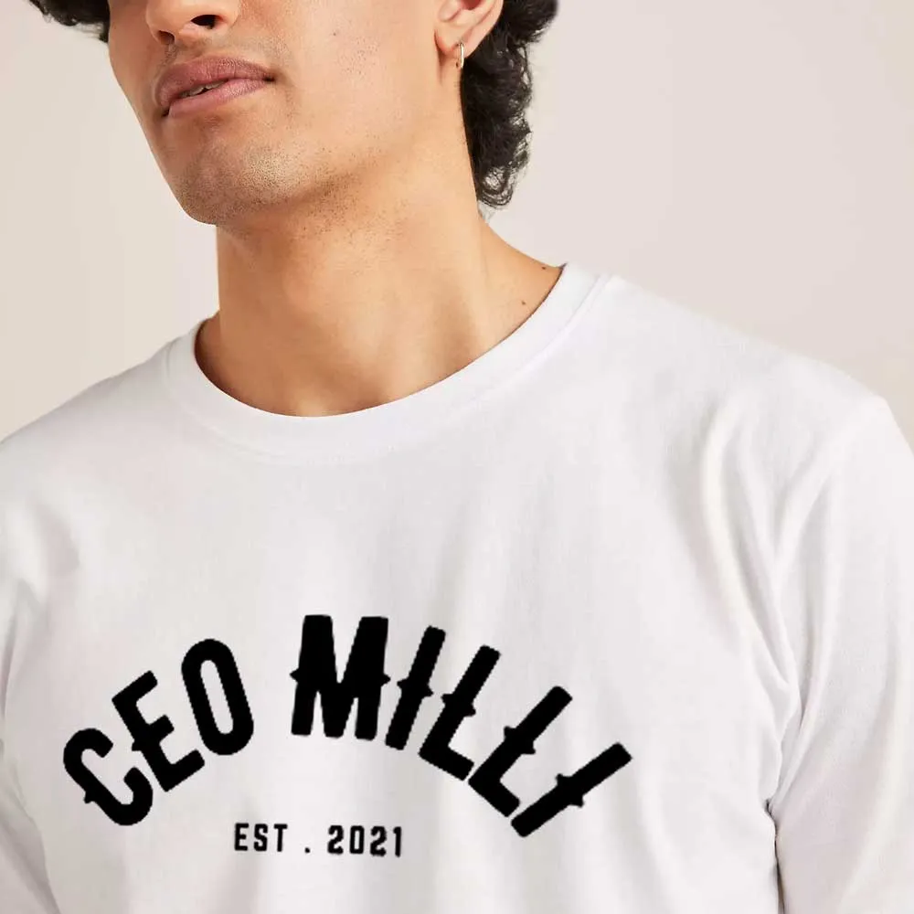 Polo Republica Men's CEO Milli Printed Short Sleeve Tee Shirt