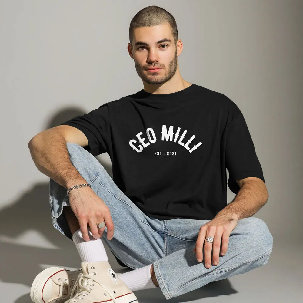 Polo Republica Men's CEO Milli Printed Short Sleeve Tee Shirt