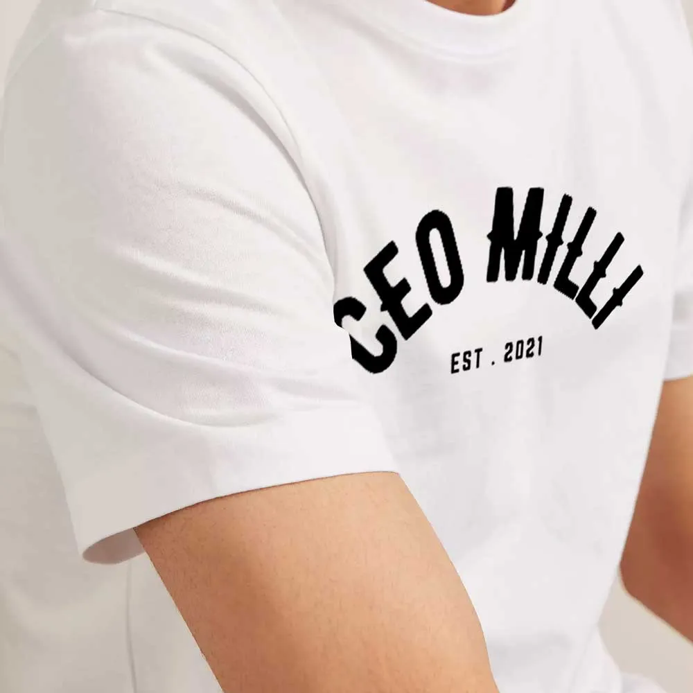 Polo Republica Men's CEO Milli Printed Short Sleeve Tee Shirt