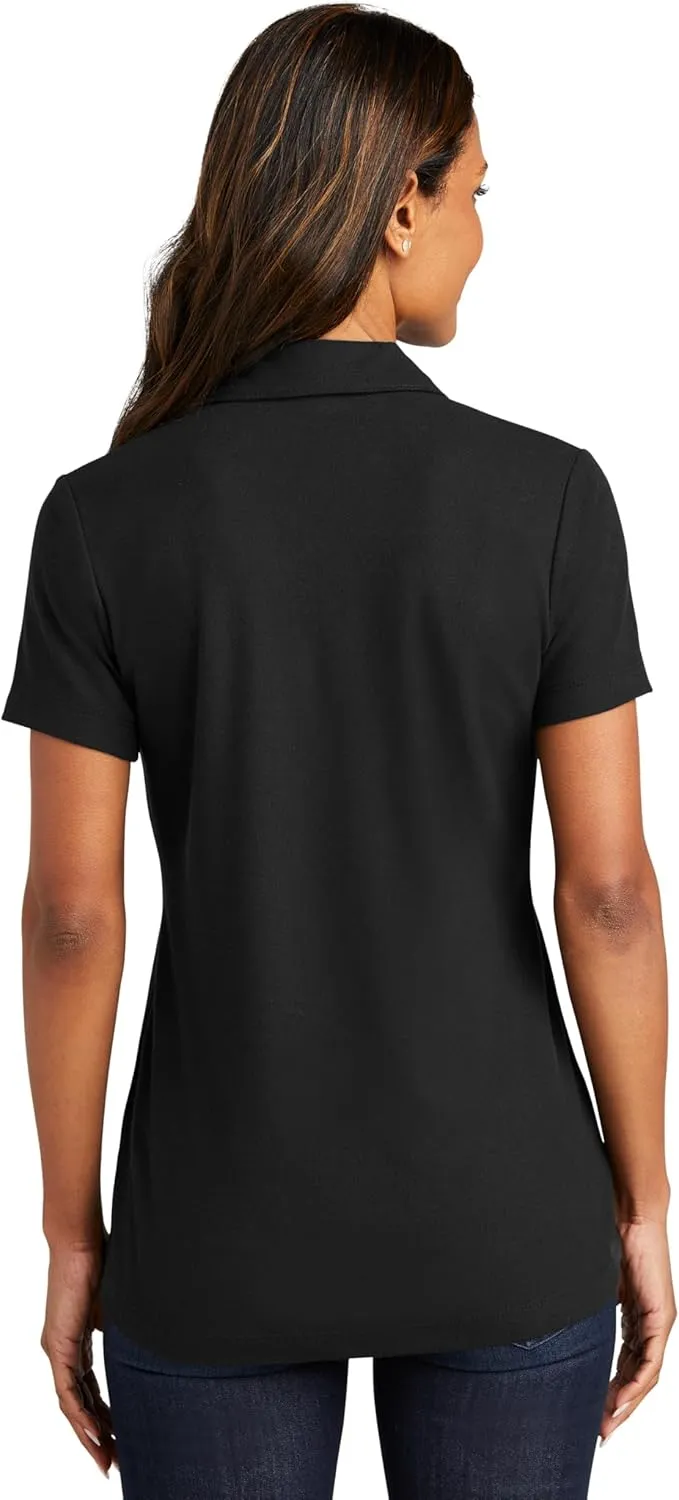 Port Authority Ladies C-Free Cotton Blend Pique Polo