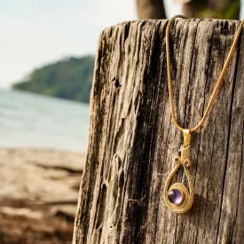 Purple Sunset Necklace