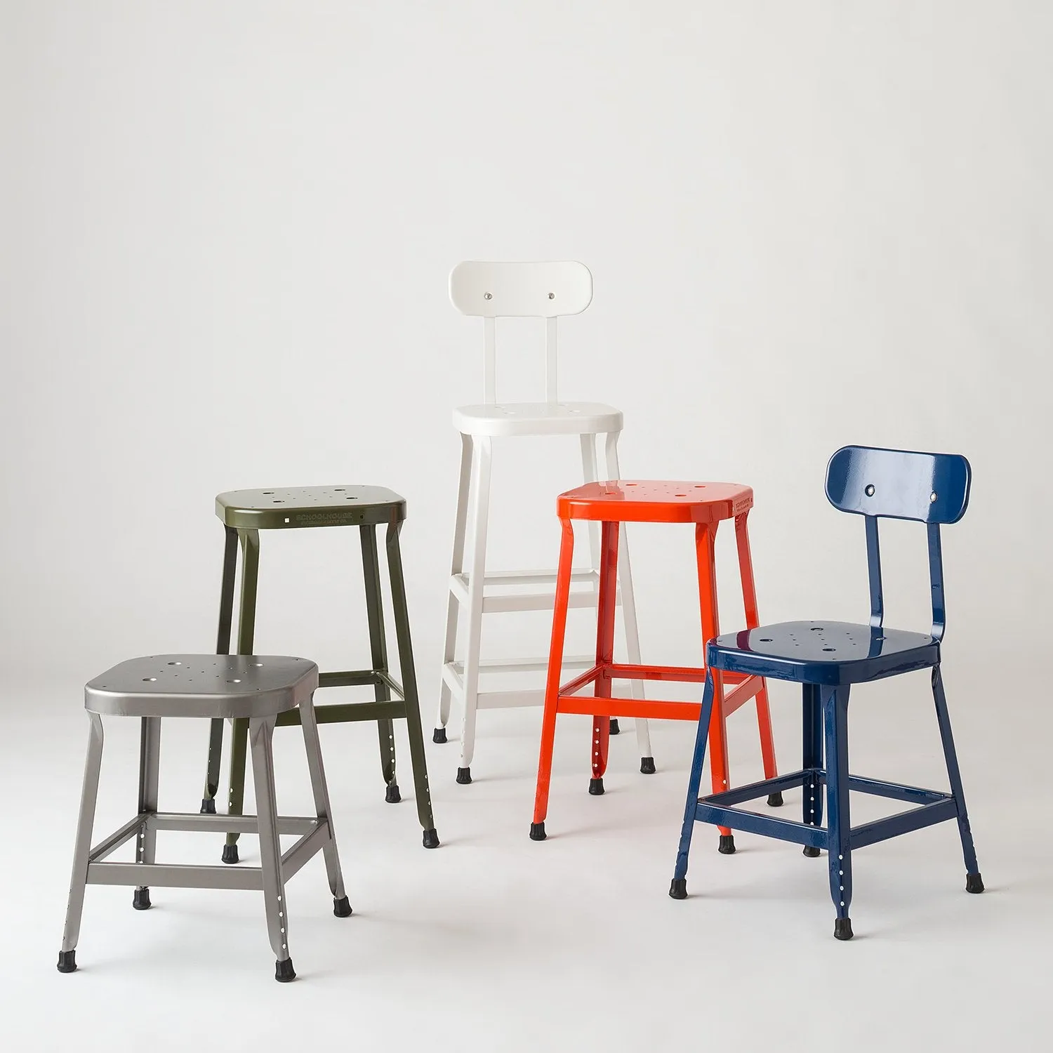 Schoolhouse Utility Stool 18"