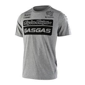 Short Sleeve Tee TLD GasGas Team Heather Gray