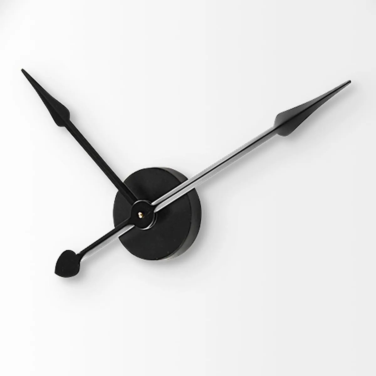 Stoke Wall Clock Black Metal | 54"