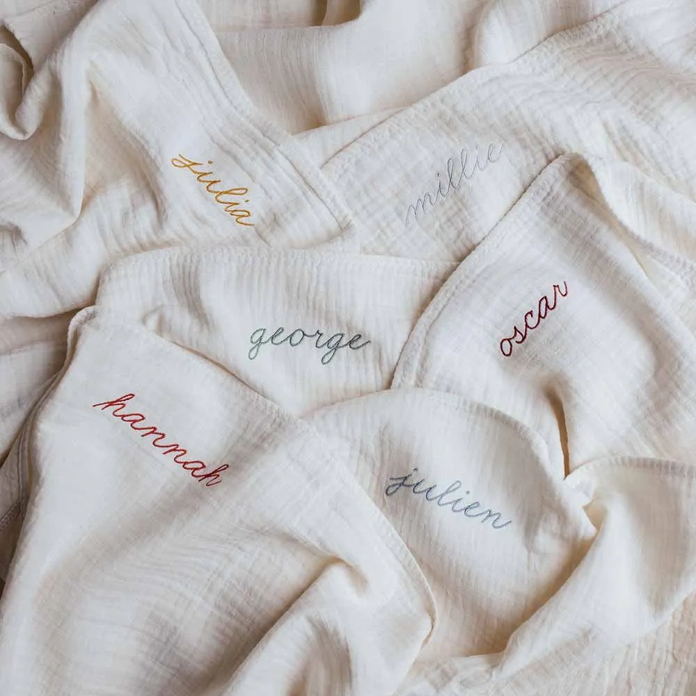 Swaddle - Organic cotton - Personalized