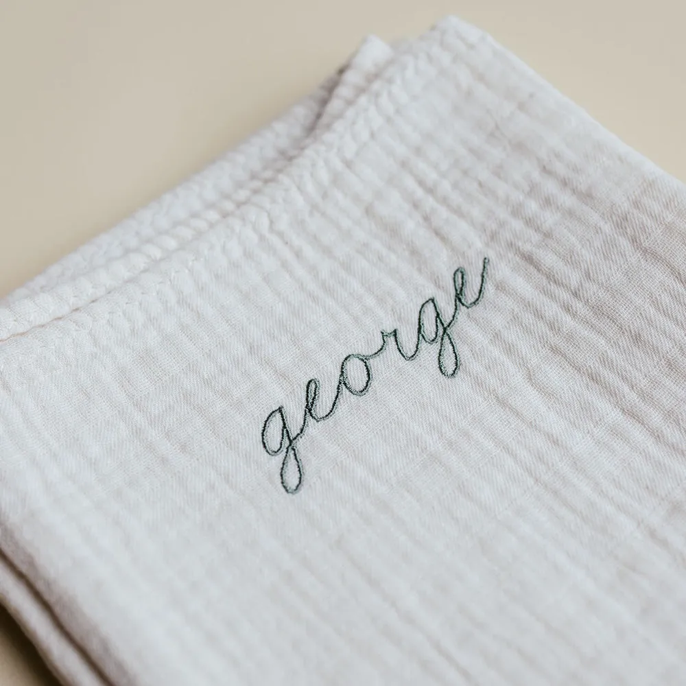 Swaddle - Organic cotton - Personalized