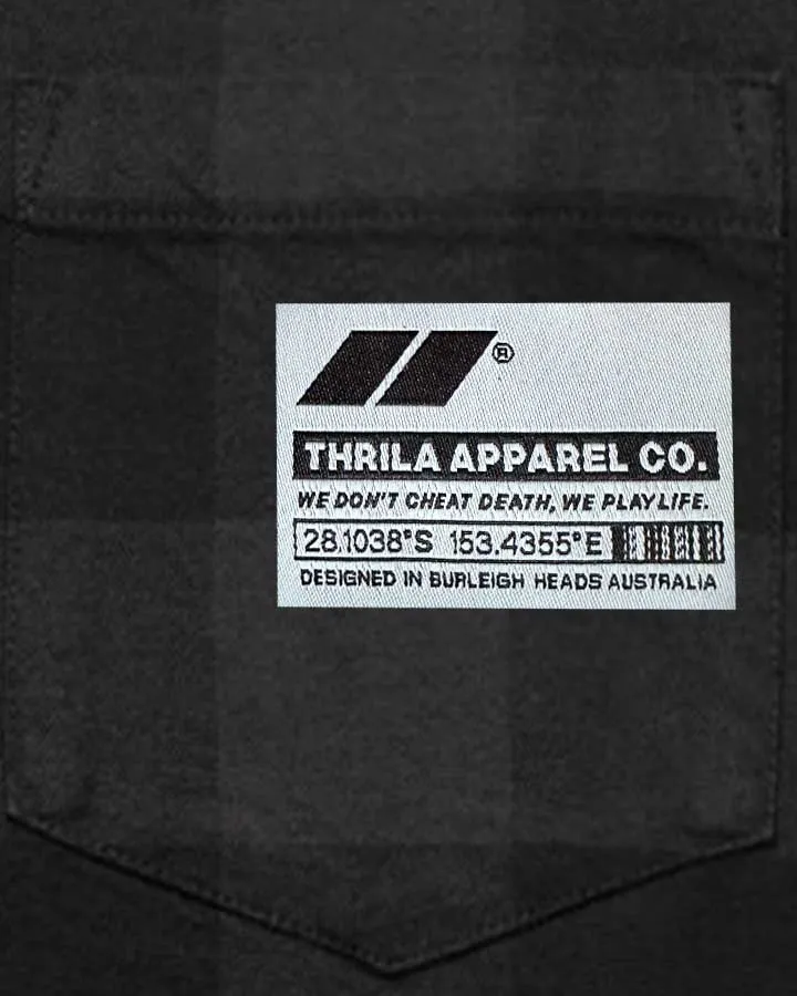 Thrila Flanno Black