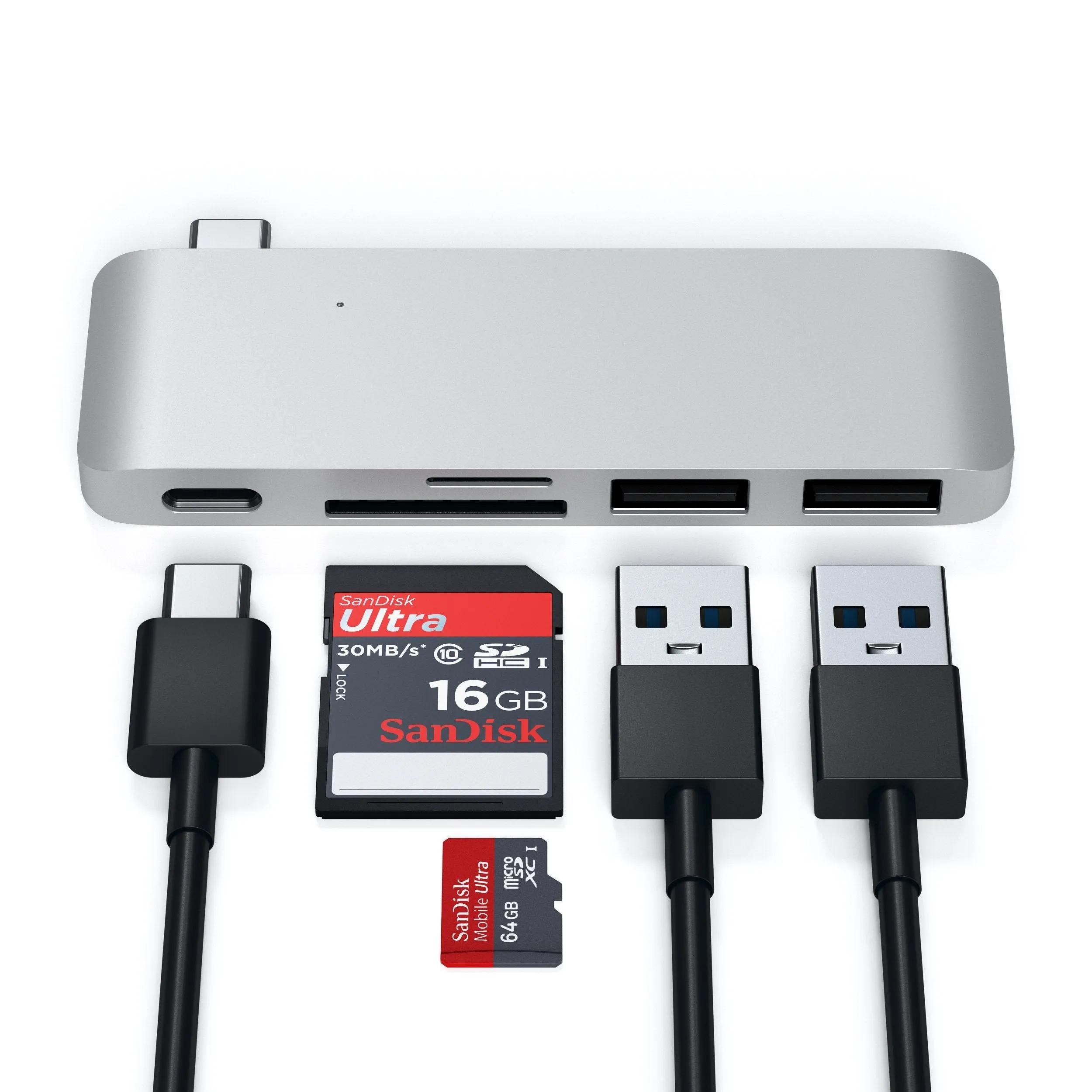 Type-C Pass-Through USB Hub