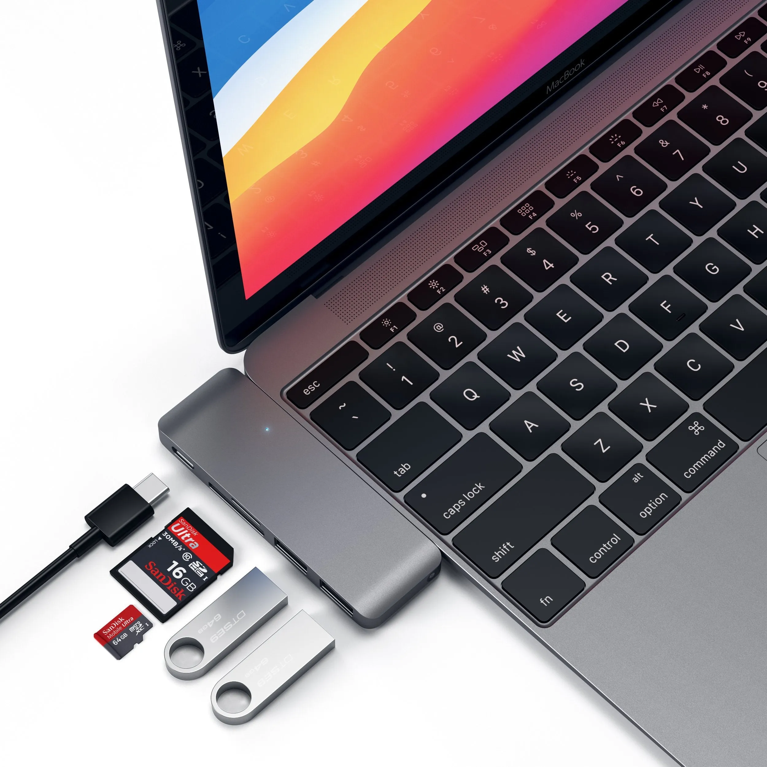 Type-C Pass-Through USB Hub