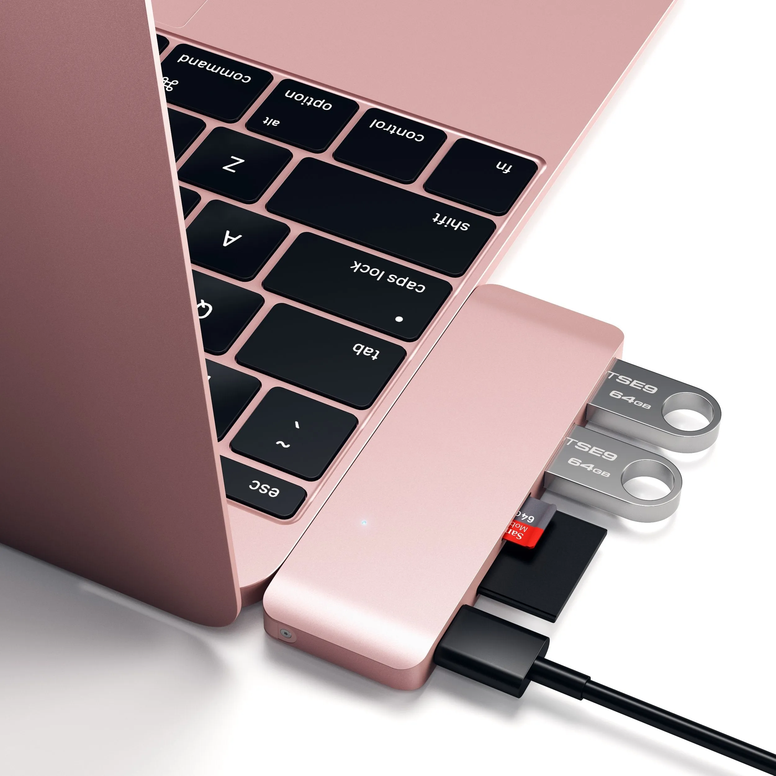 Type-C Pass-Through USB Hub