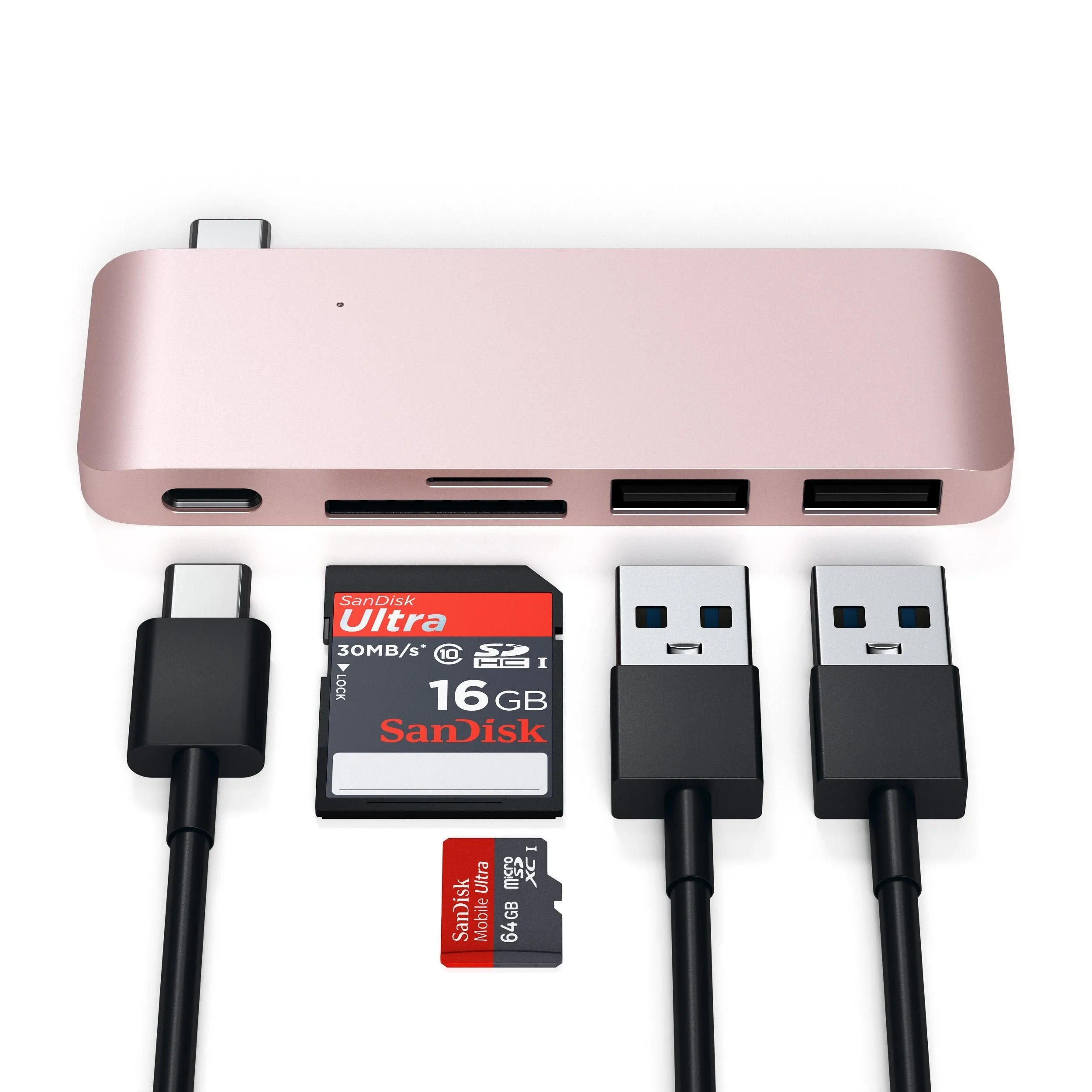 Type-C Pass-Through USB Hub