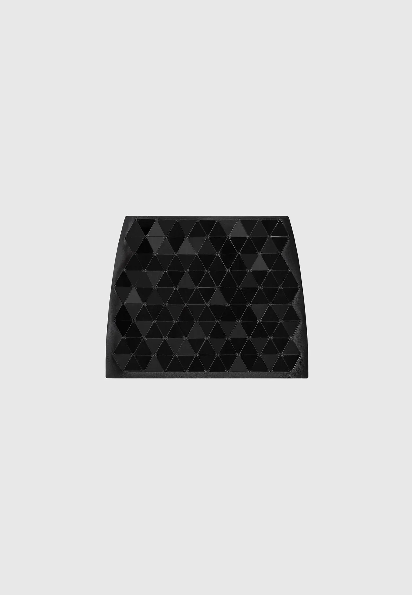 Vegan Leather Mirrored Mini Skirt