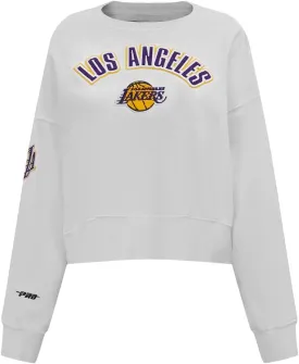 Womens NBA Classic Chenille Crewneck Sweatshirt