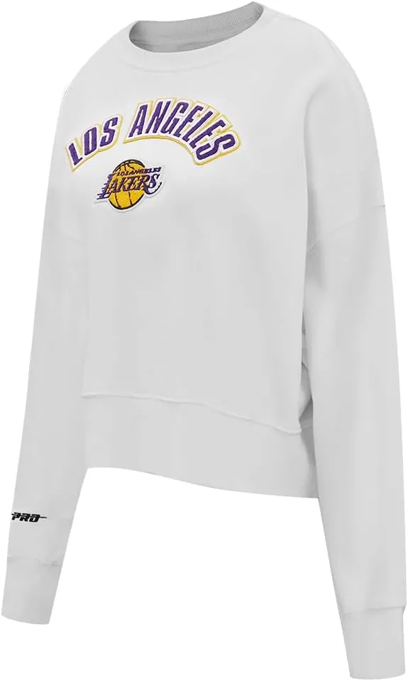 Womens NBA Classic Chenille Crewneck Sweatshirt